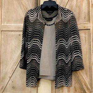 MING WANG TWO Pieces Blouse Set